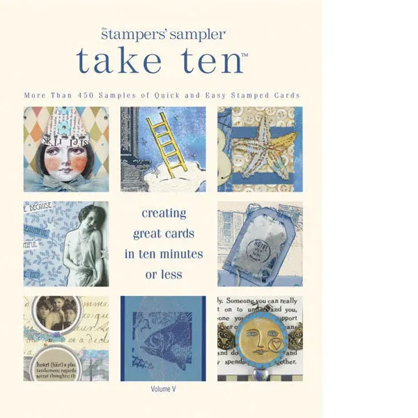 Stampington Take Ten 2005 Volume 5 blad enkeltutgave kortlaging