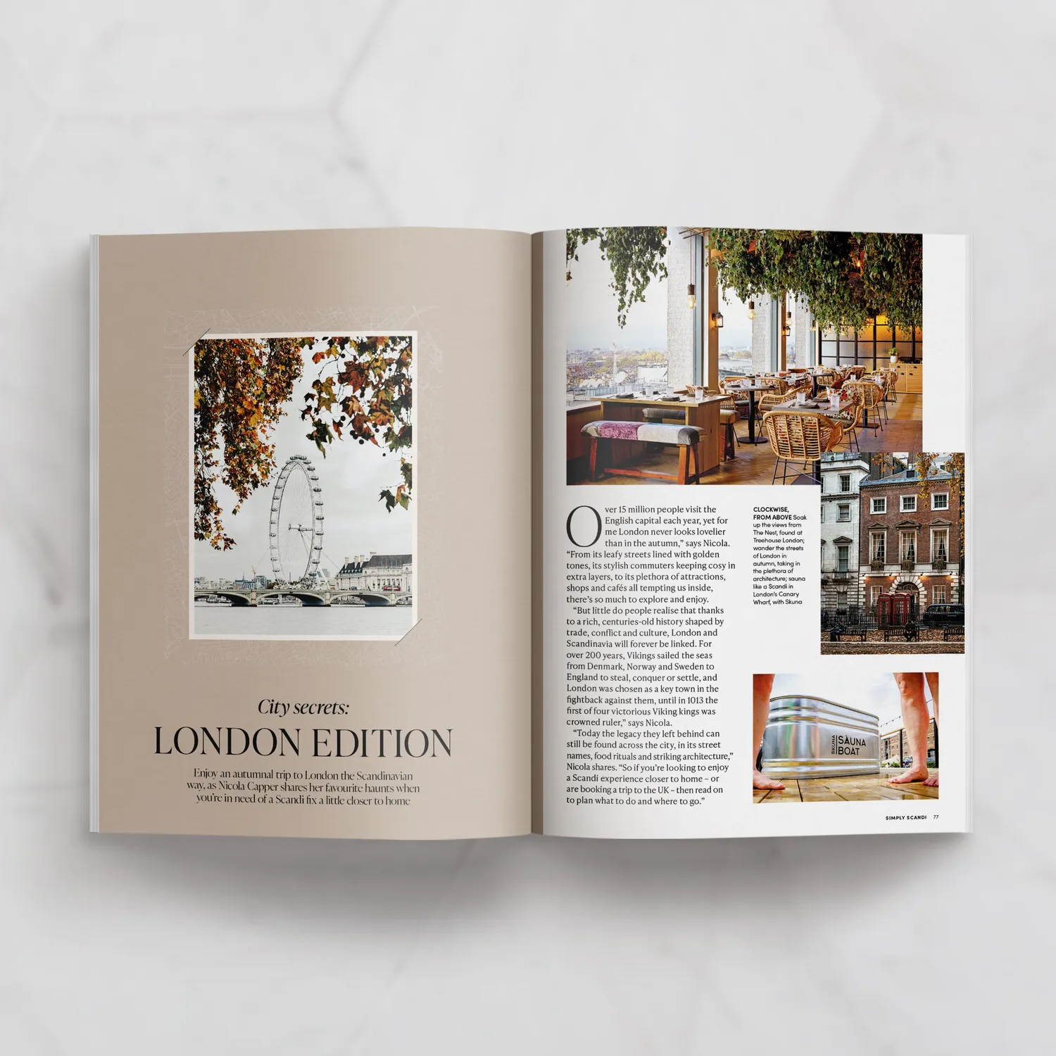 Simply Scandi Vol 23 Autumn 2026 blad London
