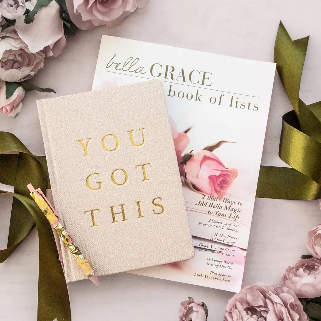 Stampington Bella Grace You Got This Book of Lists bundle journal penn