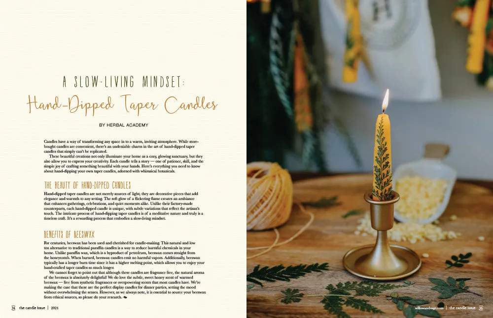 Stampington The Candle Issue blad volum 4 nedlasting PDF