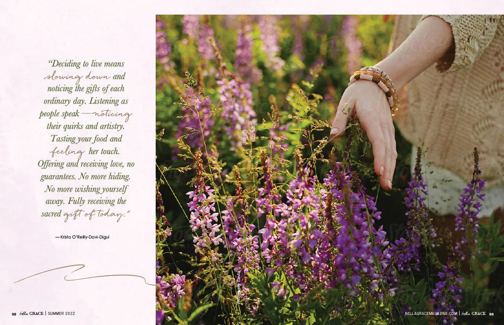 Stampington Bella Grace Issue 32 blad papir