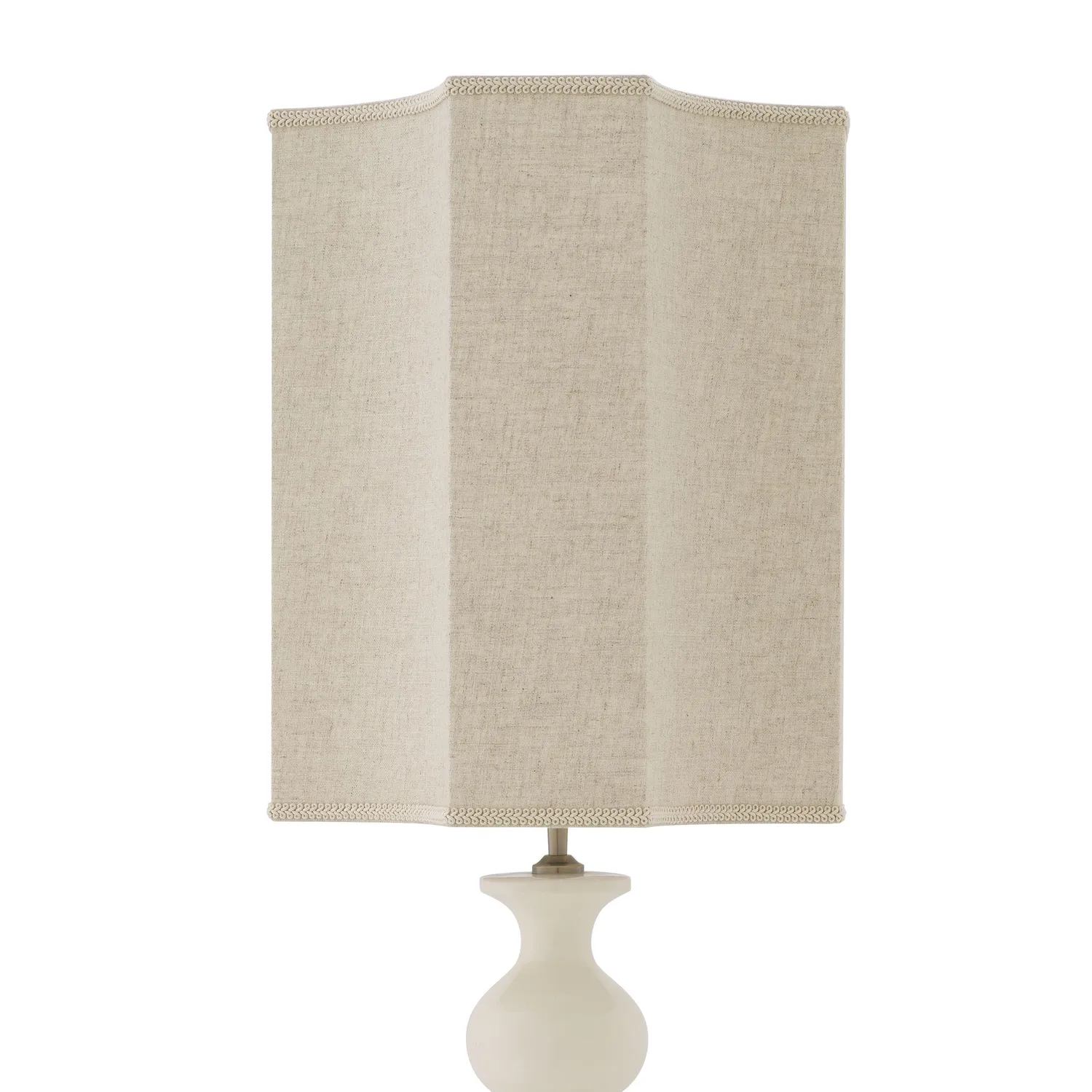 Eichholtz Mabel bordlampe hvit keramikk
