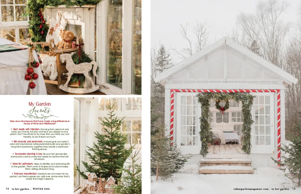 Stampington In Her Garden Winter 2026 nedlasting hage