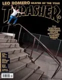 Thrasher Magazine blad april 2011 Leo Romero