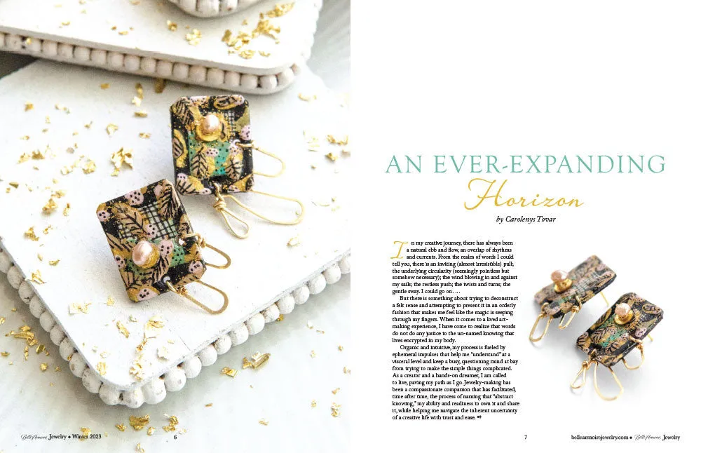 Stampington Belle Armoire Jewelry Winter 2023 blad PDF-nedlasting