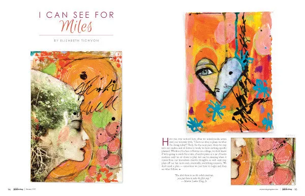 Stampington Art Journaling Autumn 2019 blad PDF