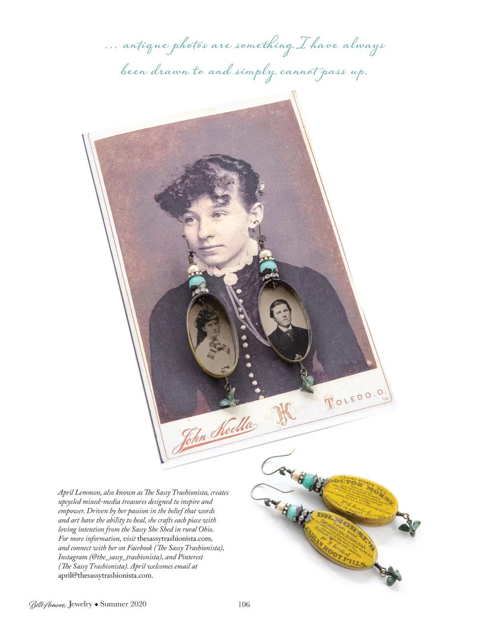 Stampington Belle Armoire Jewelry Summer 2020 blad PDF