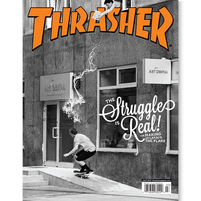 Thrasher Magazine blad juli 2017 Rick Howard