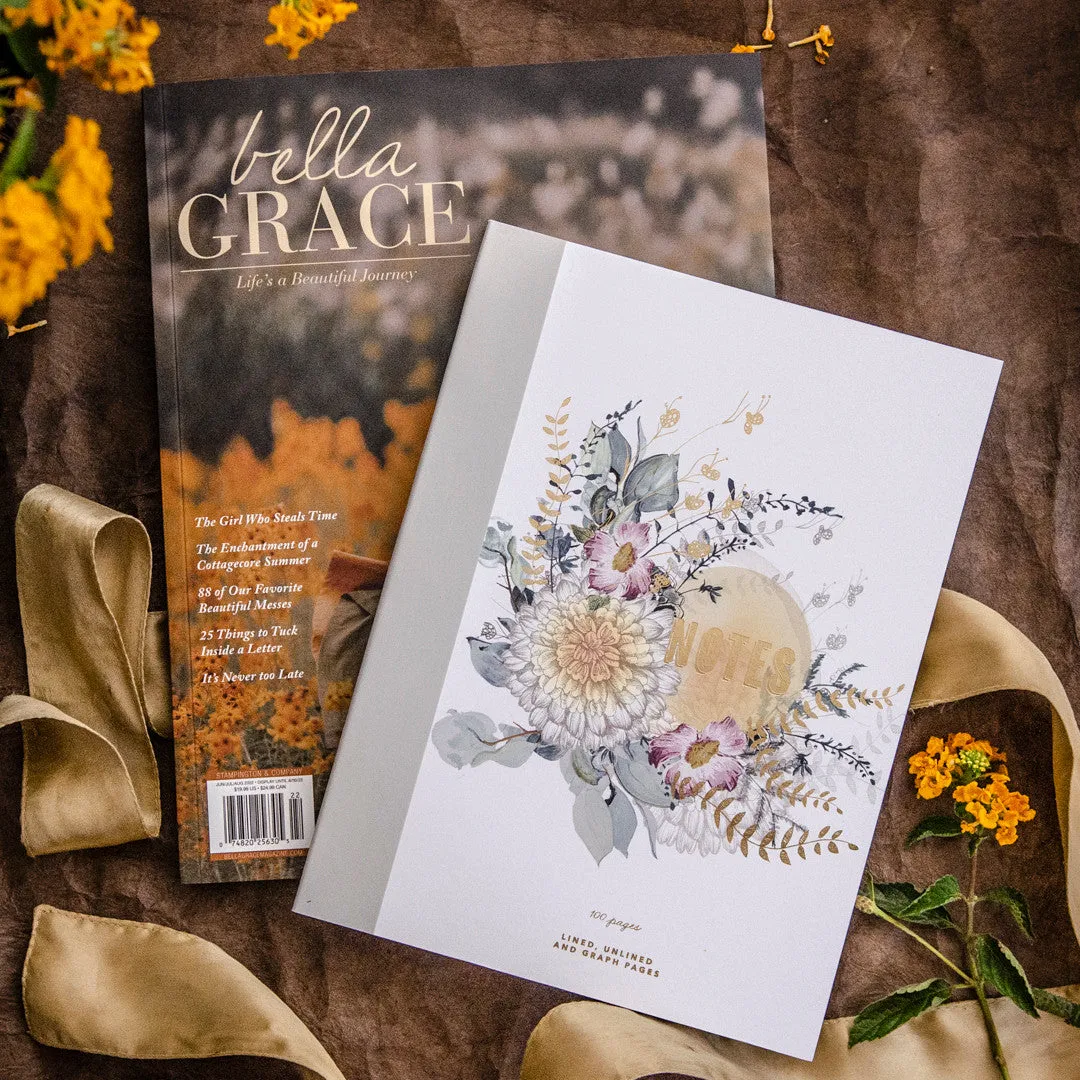 Stampington Bella Grace Sunrise Bundle blad + notatbok