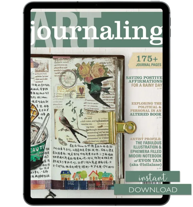 Stampington Art Journaling Winter 2017 nedlasting PDF kreativ
