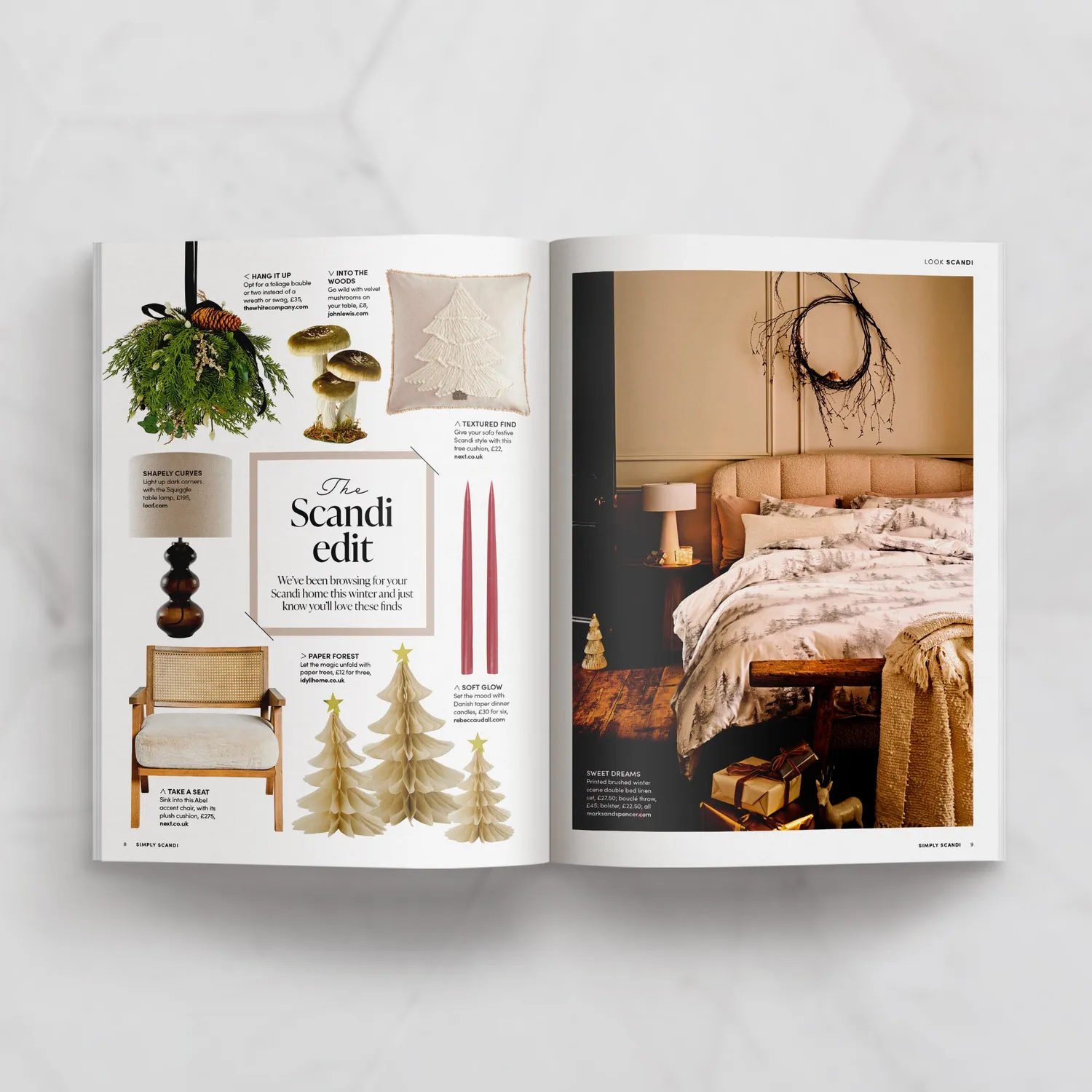 Simply Scandi Vol 16 Winter 2024 blad vinternummer