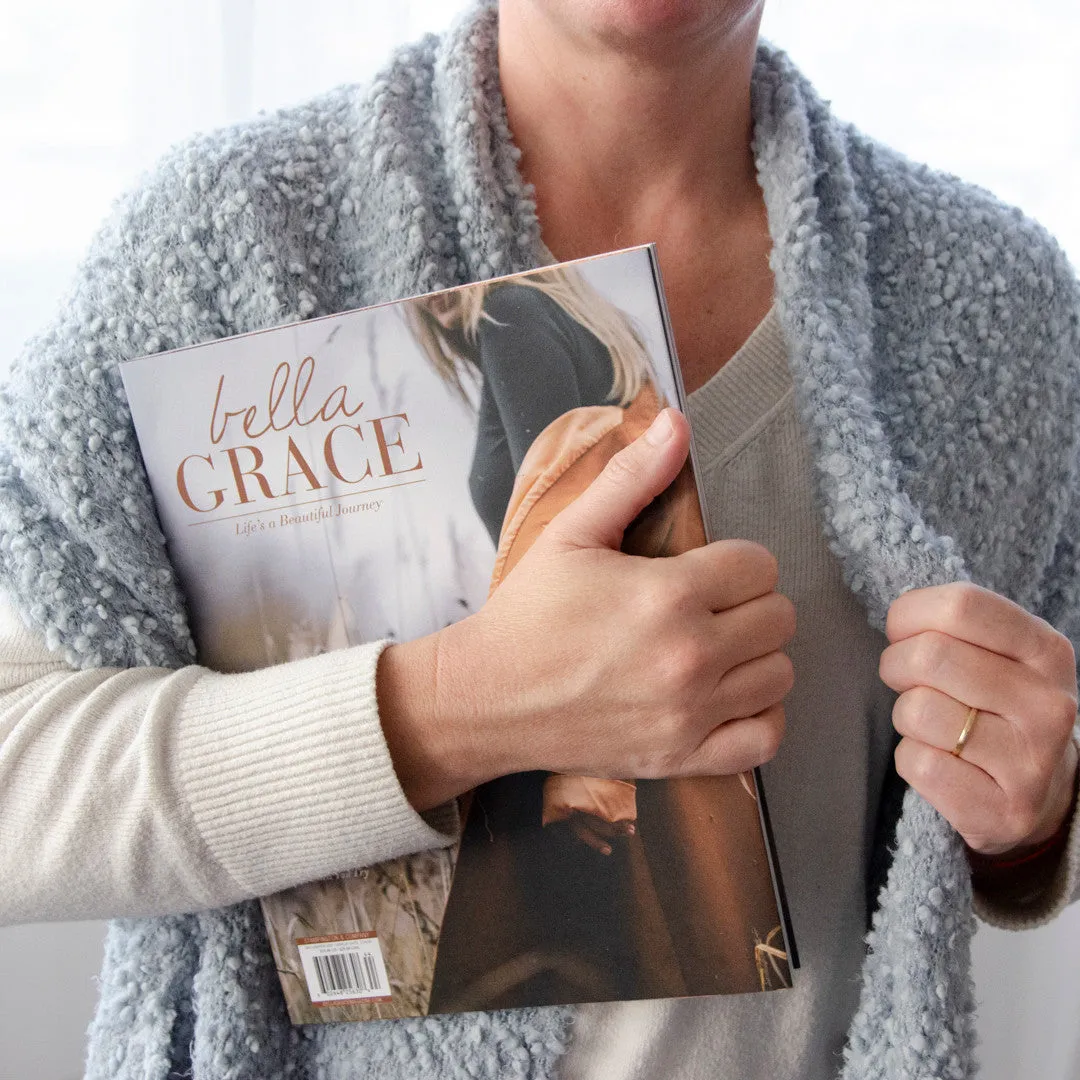 Stampington Bella Grace Issue 42 blad bundle med sjal gave