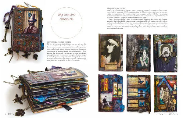 Stampington Art Journaling Winter 2019 digitalt blad PDF