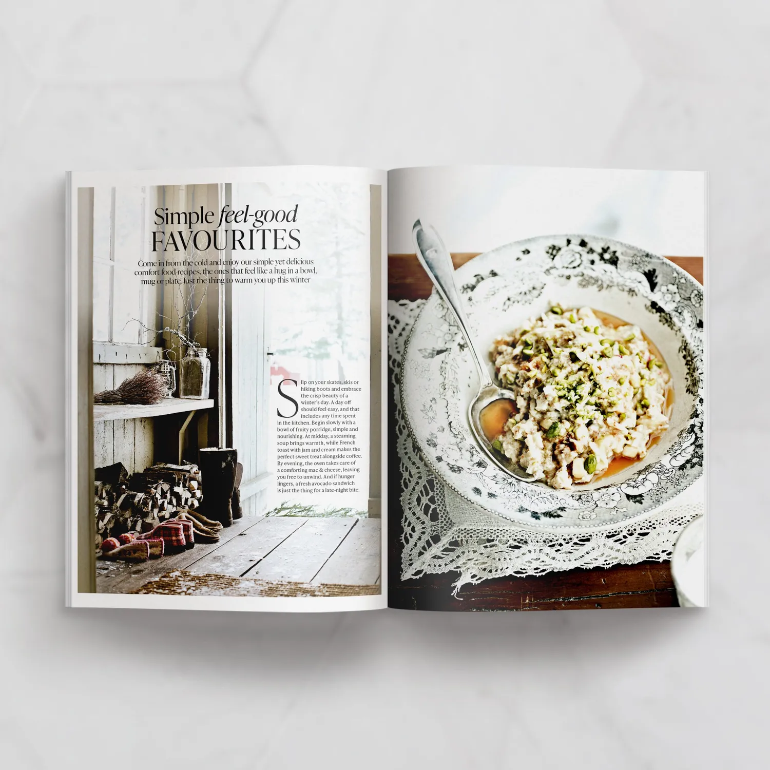 Simply Scandi Vol 20 Winter 2025 blad papirutgave vinter