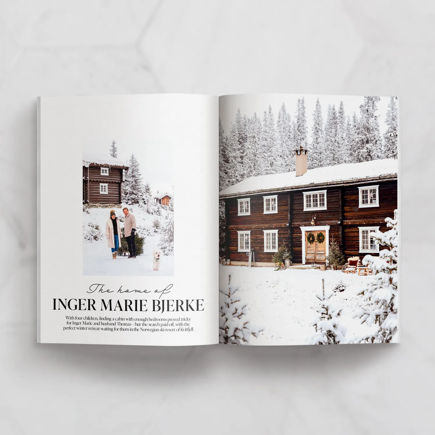 Simply Scandi Christmas Special 2024 blad papir jul