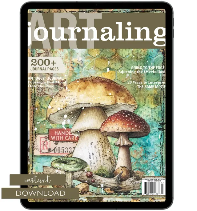 Stampington Art Journaling Autumn 2026 blad PDF journaling