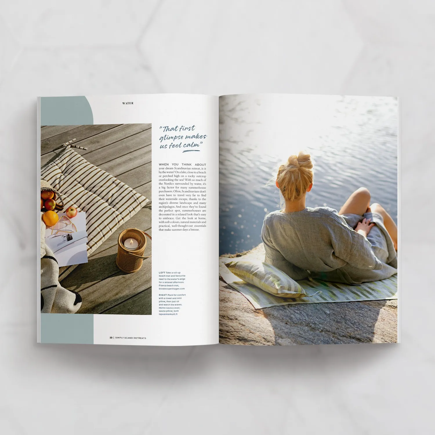 Simply Scandi Retreats Vol 1 Summer 2024 blad hytter