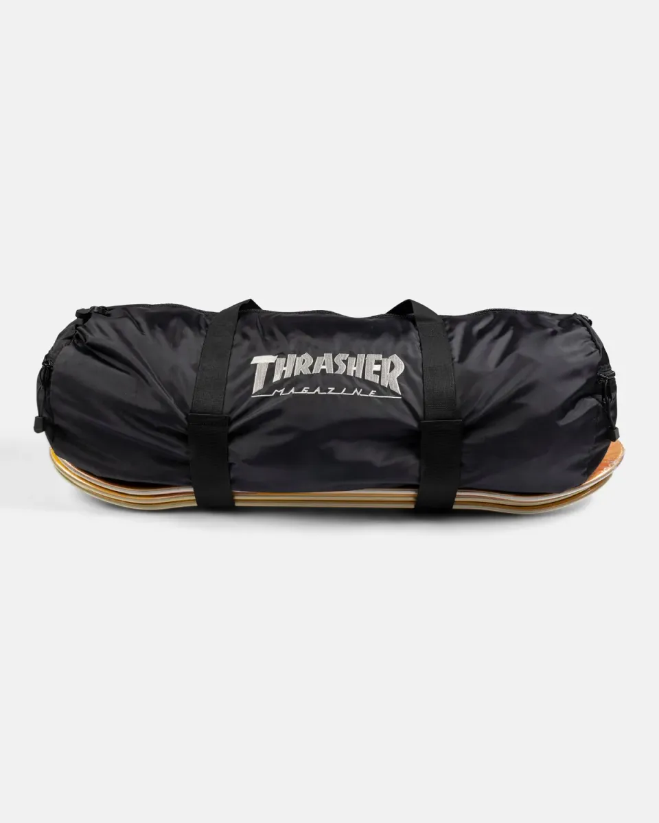 Thrasher Skatebag duffelbag svart stor kraftig