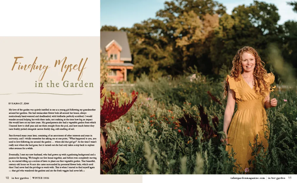 Stampington In Her Garden Winter 2026 nedlasting hage