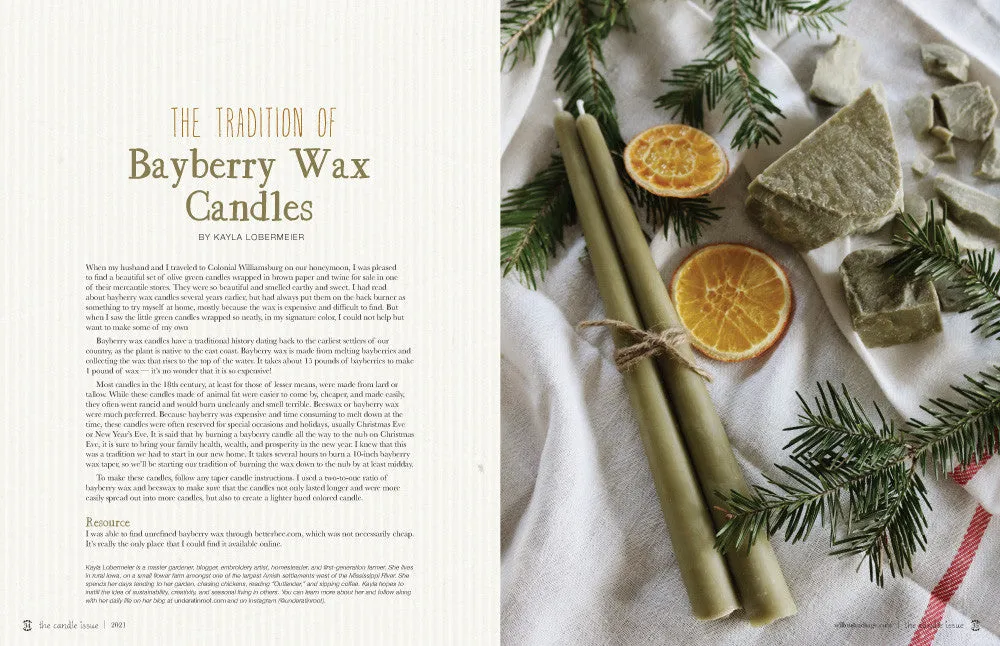 Stampington Candle Issue Volume 2 blad PDF lysoppskrifter