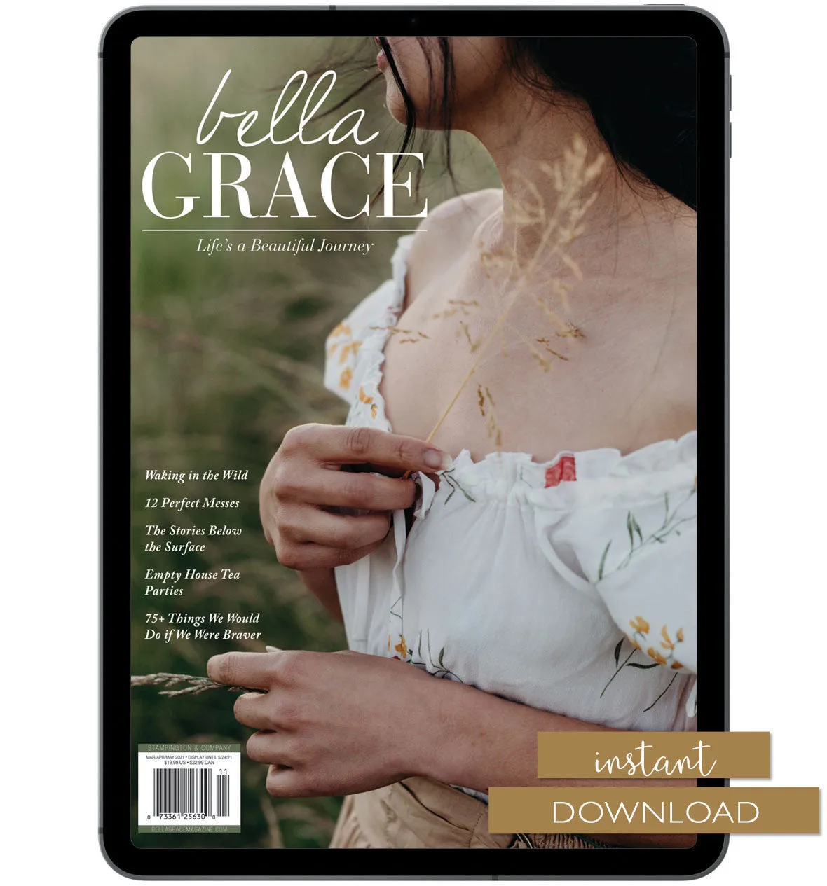 Stampington Bella Grace Issue 27 blad PDF-nedlasting ro