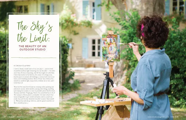 Stampington In Her Studio Winter 2019 blad PDF atelier