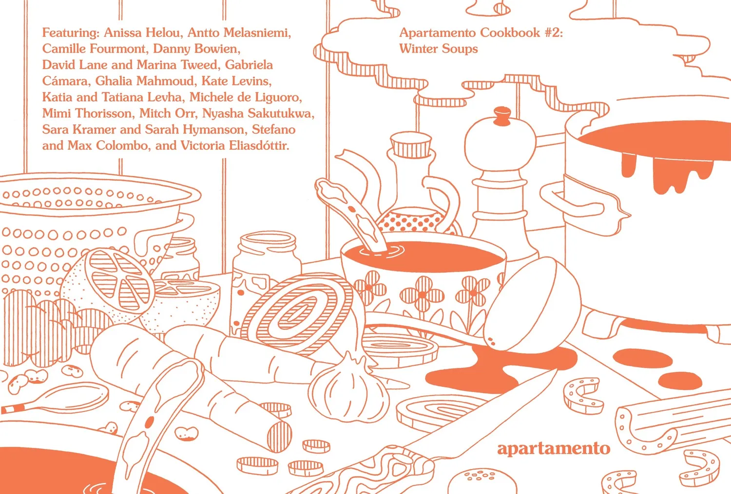 Apartamento Cookbook #2 Winter Soups kokebok