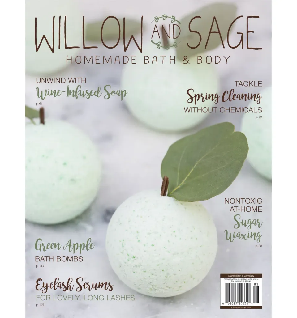 Stampington Willow and Sage Spring 2018 blad digital naturpleie