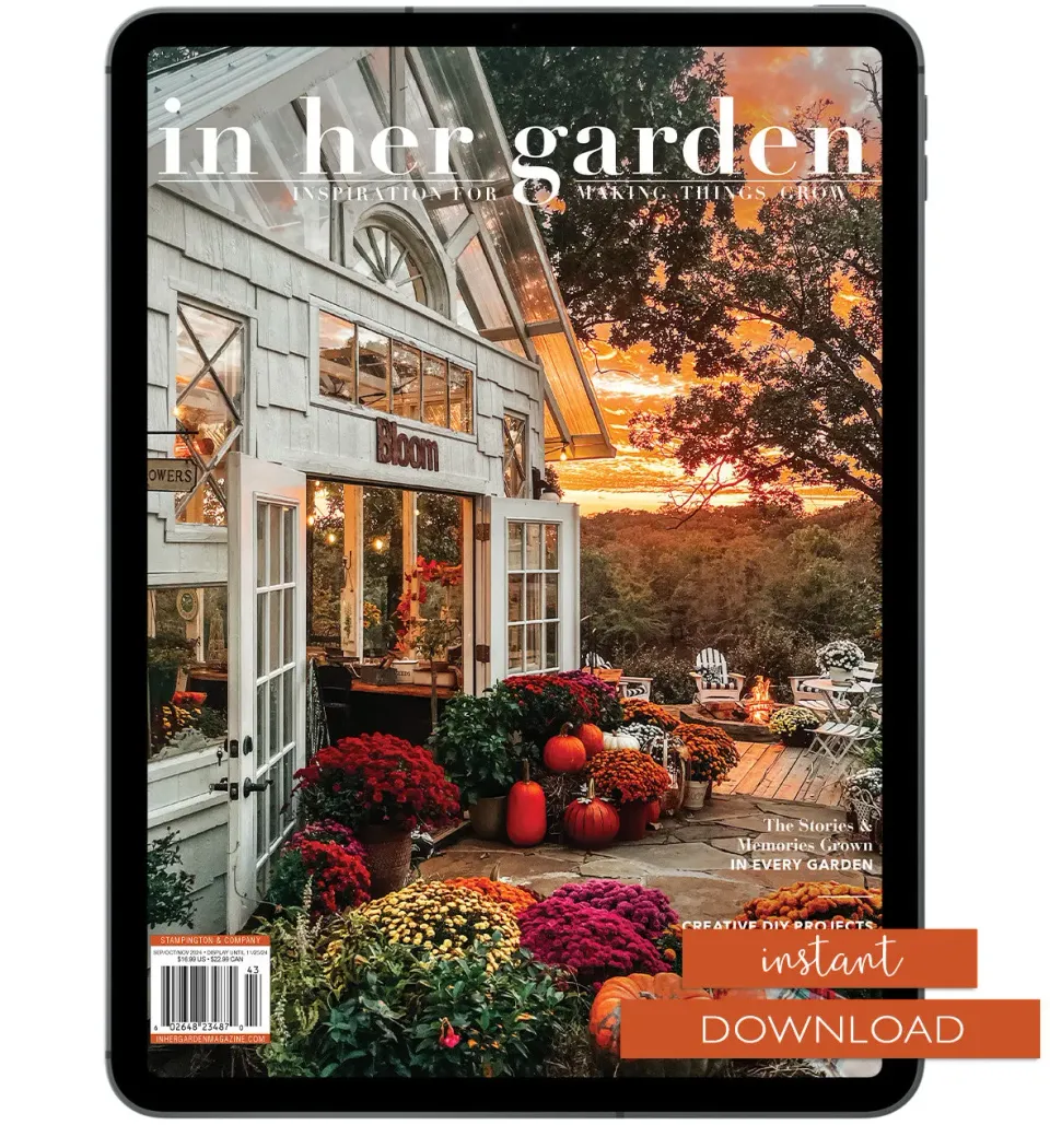 Stampington In Her Garden Autumn 2024 e-blad PDF hage