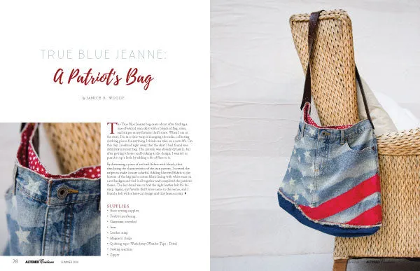 Stampington Altered Couture Summer 2018 blad PDF-nedlasting