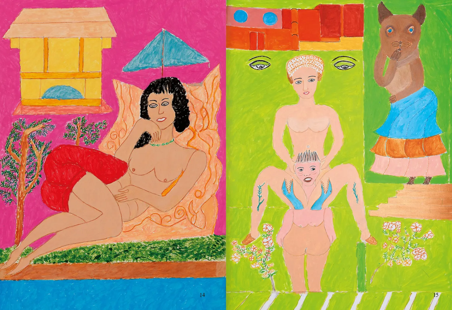 Apartamento Reza Shafahi Diary of a Gambler bok illustrert