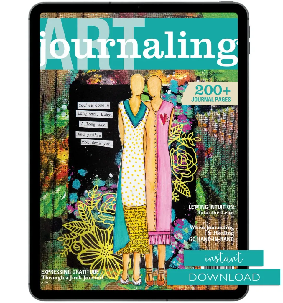 Stampington Art Journaling Spring 2024 blad PDF 144 sider