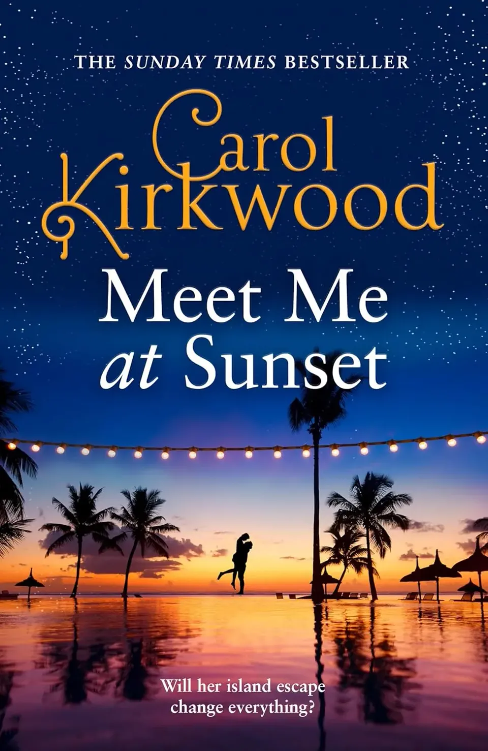 Carol Kirkwood Meet Me at Sunset bok Mallorca-sol