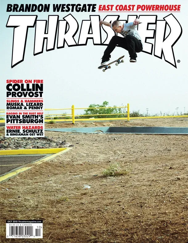 Thrasher oktober 2013 blad enkeltutgave back issue