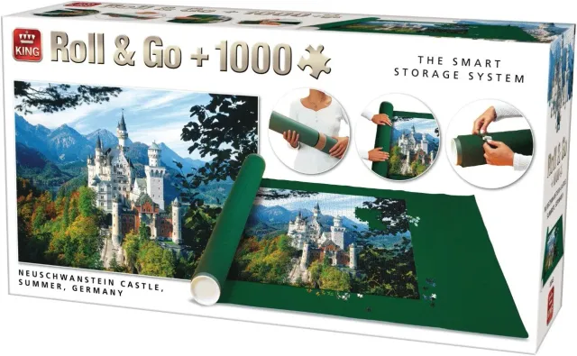RadioTimes Roll & Go Mat 1000 puslespillmatte filt