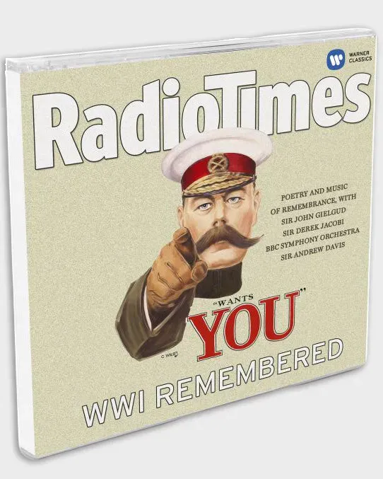 Radio Times WW1 Commemorative CD minneplate