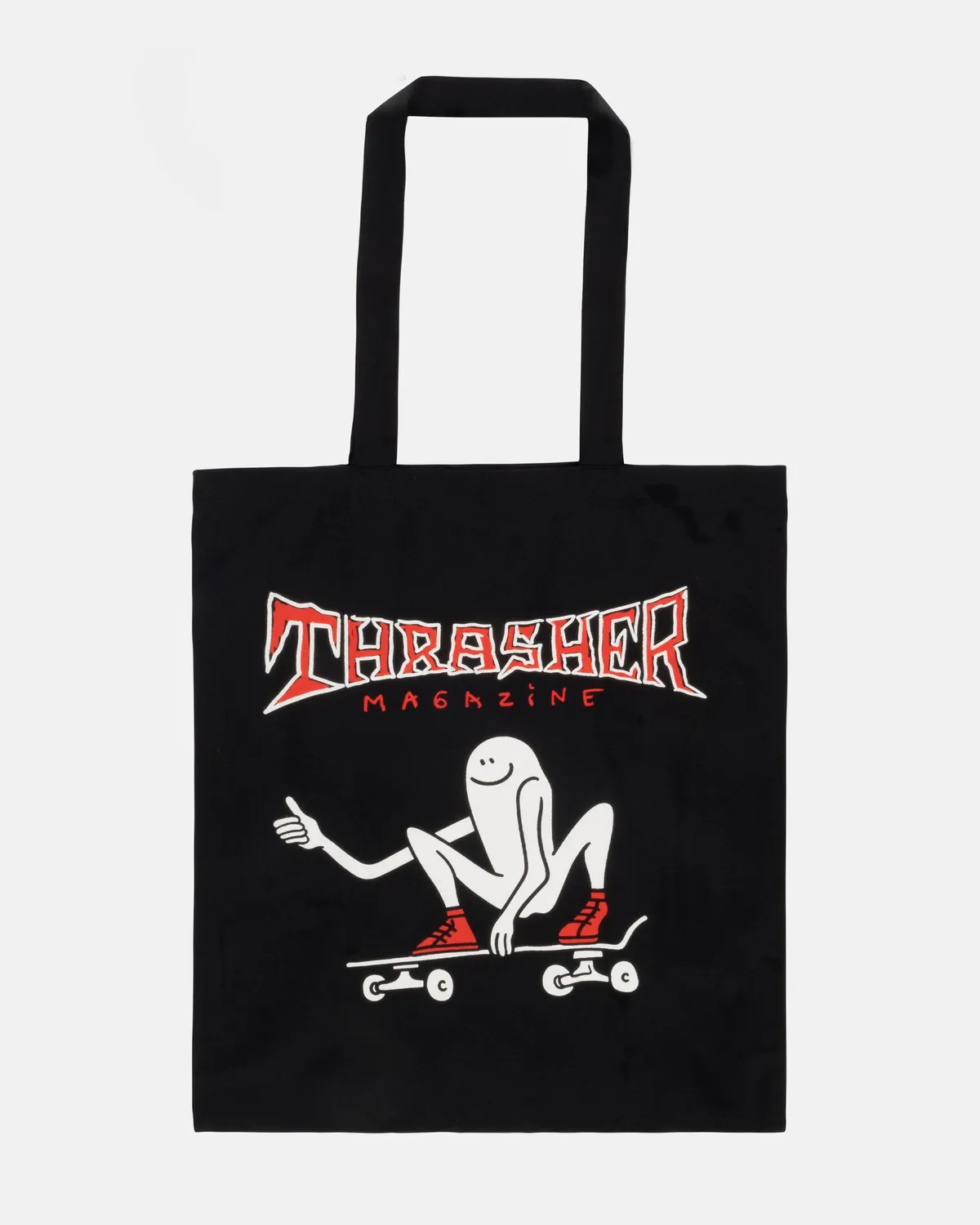Thrasher Gonz Thumbs Up totebag svart canvas