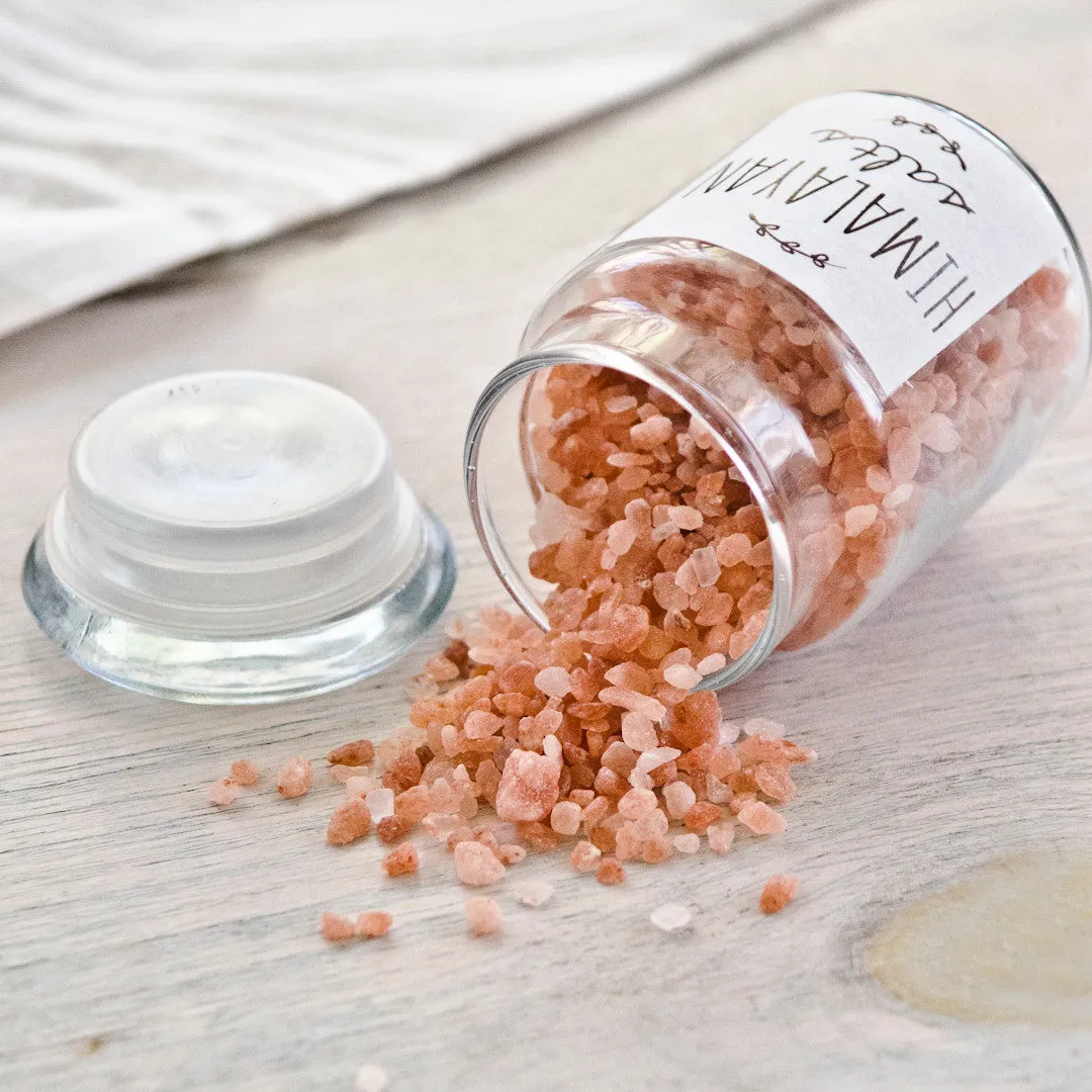 Stampington Rosa Himalayasalt krukke 4 oz grovt badesalt