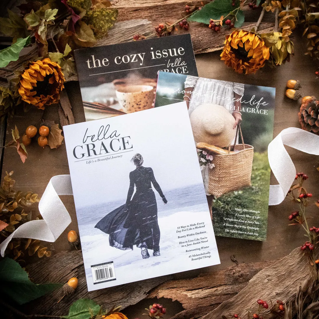 Stampington Ultimate Bella Grace Gift Bundle blad 3 utgaver kos
