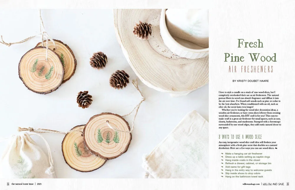 Stampington Natural Home Vol 6 blad pdf-oppskrifter