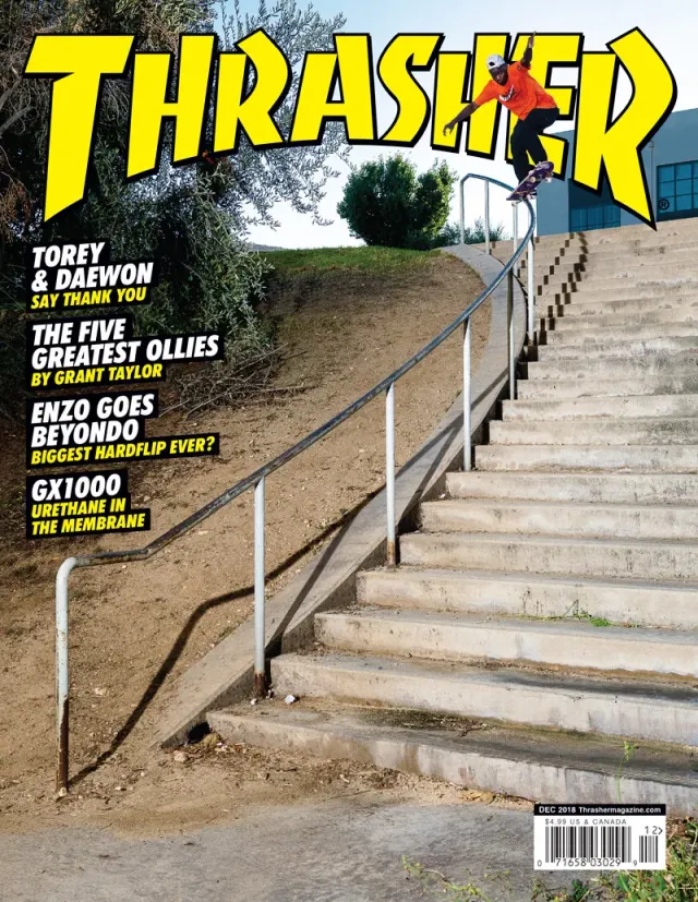 Thrasher desember 2018 blad Zion Wright
