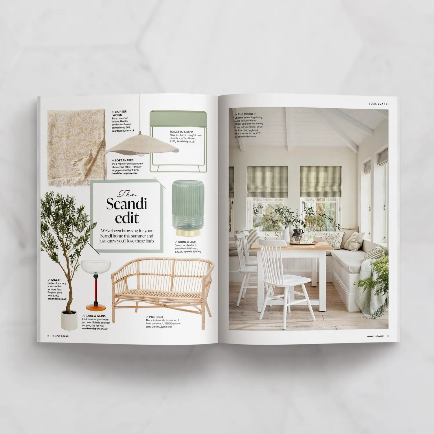 Simply Scandi Vol 18 Summer 2025 blad sommerhus