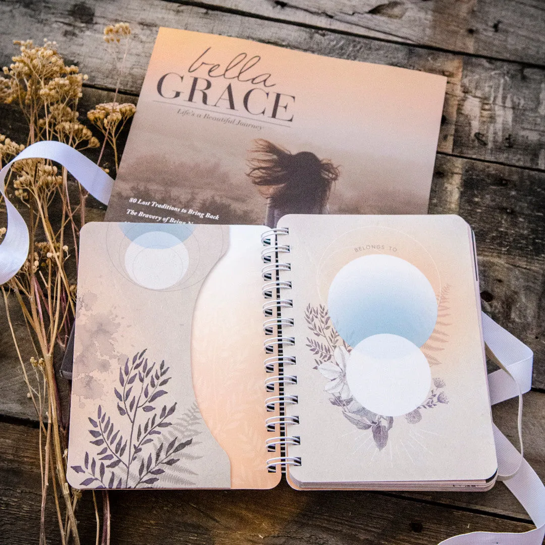 Stampington Bella Grace Golden Hour sett blad planner