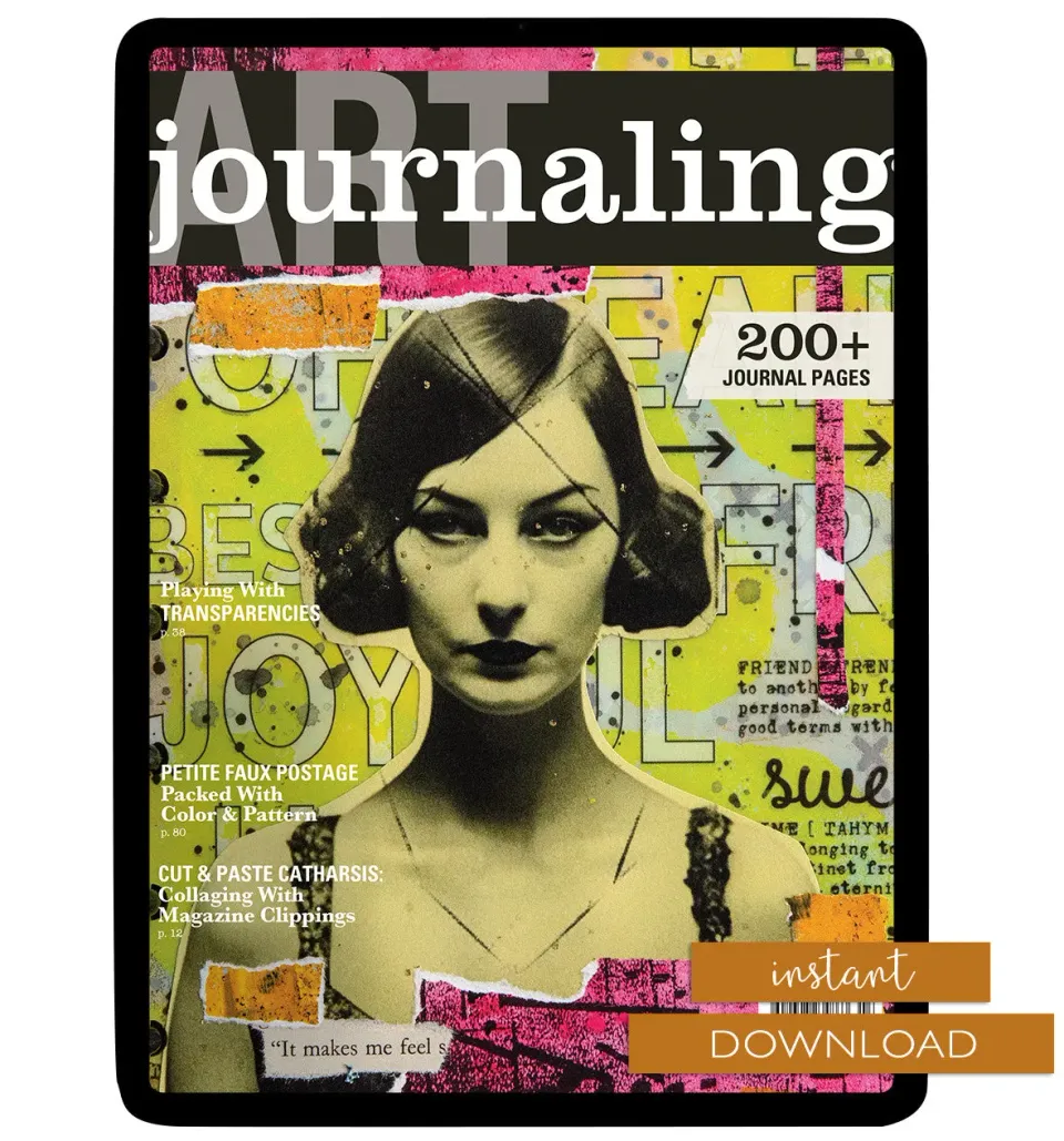 Stampington Art Journaling Autumn 2024 blad PDF-nedlasting 144 sider