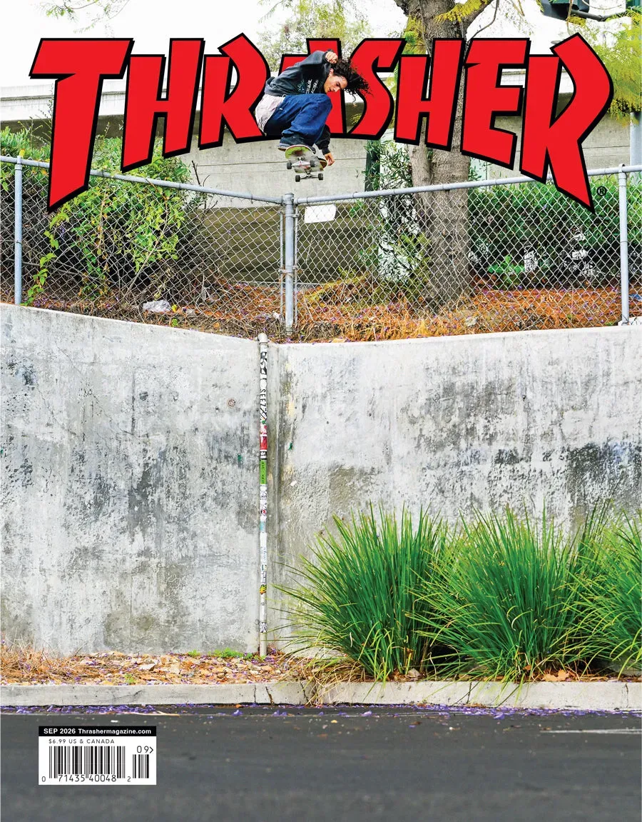 Thrasher Magazine blad september 2026
