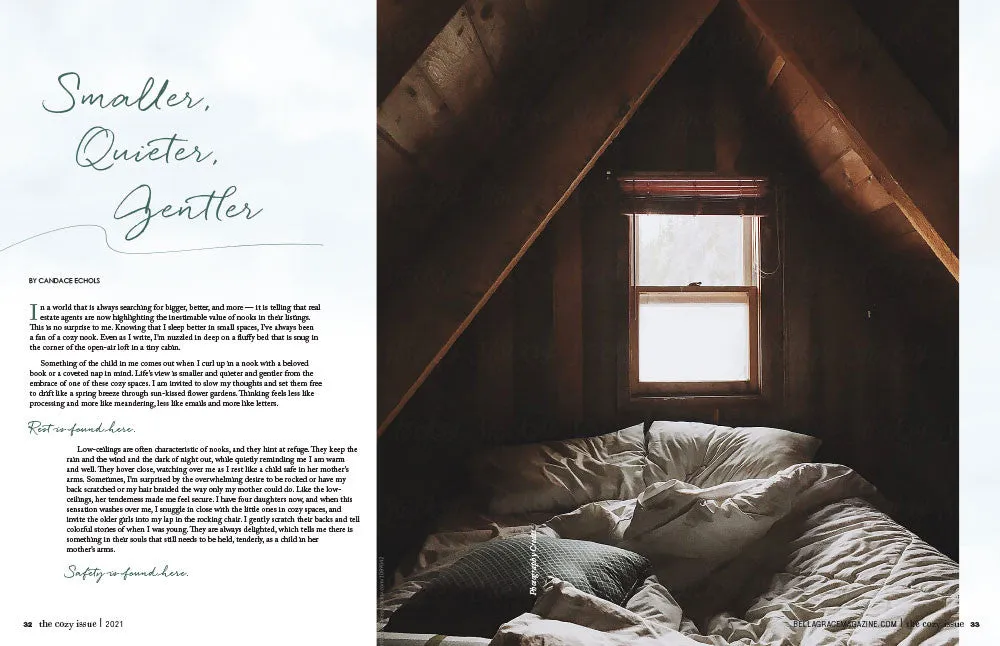 Stampington The Cozy Issue Volume 4 blad enkeltutgave koseliv