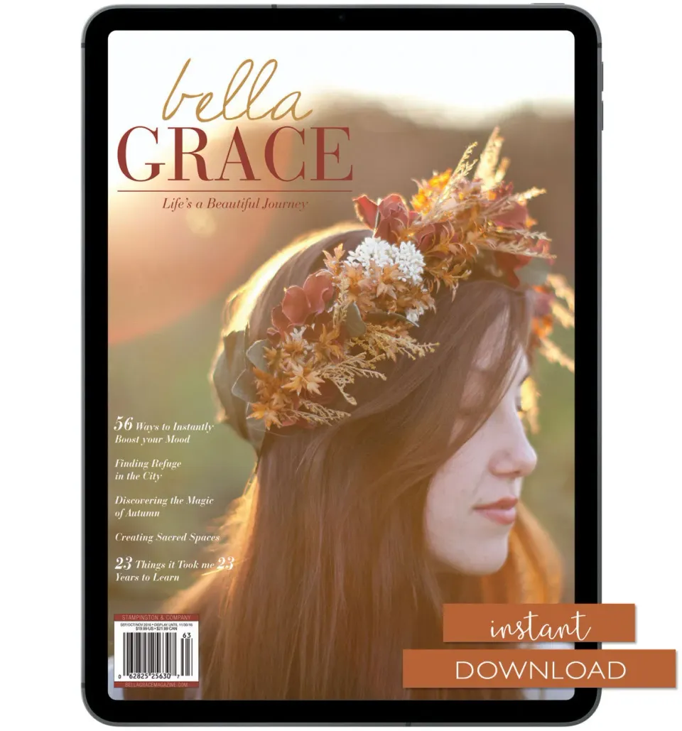 Stampington Bella Grace Issue 9 blad PDF hverdagsmagi