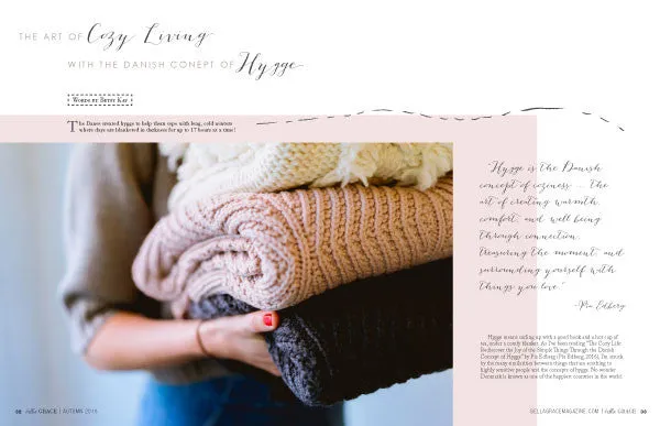 Stampington The Cozy Issue Volume 1 blad digital hyggeutgave