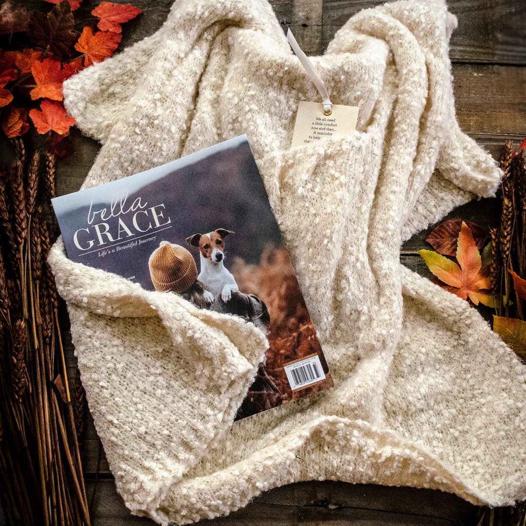 Stampington Bella Grace Issue 37 blad pakke med sjal