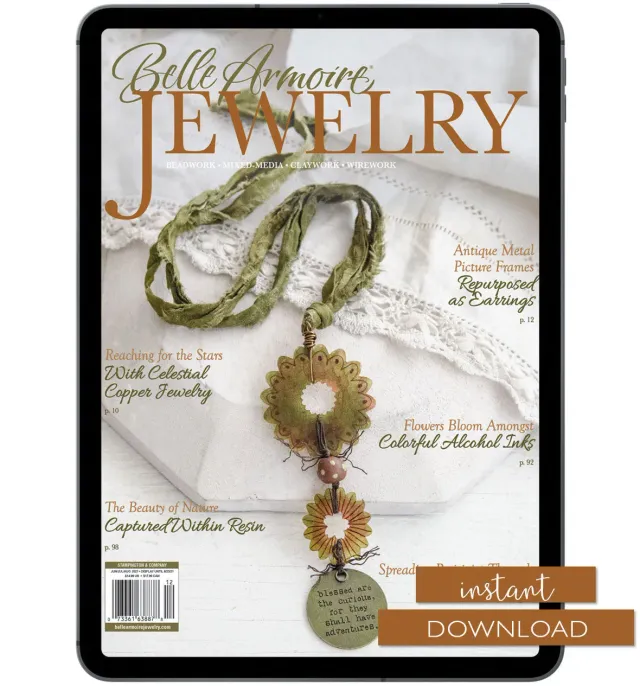 Stampington Belle Armoire Jewelry Summer 2021 blad digital 144 sider